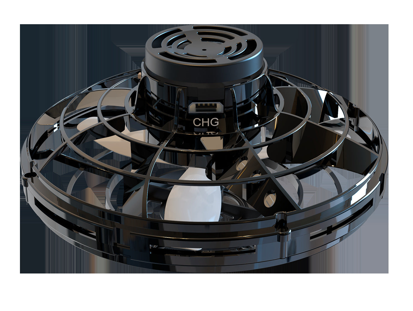 Gyroscopic Rotating Induction Toy Drone